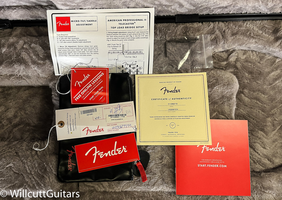 Fender American Professional II Telecaster Deluxe Maple Fingerboard Mystic Surf Green (374)