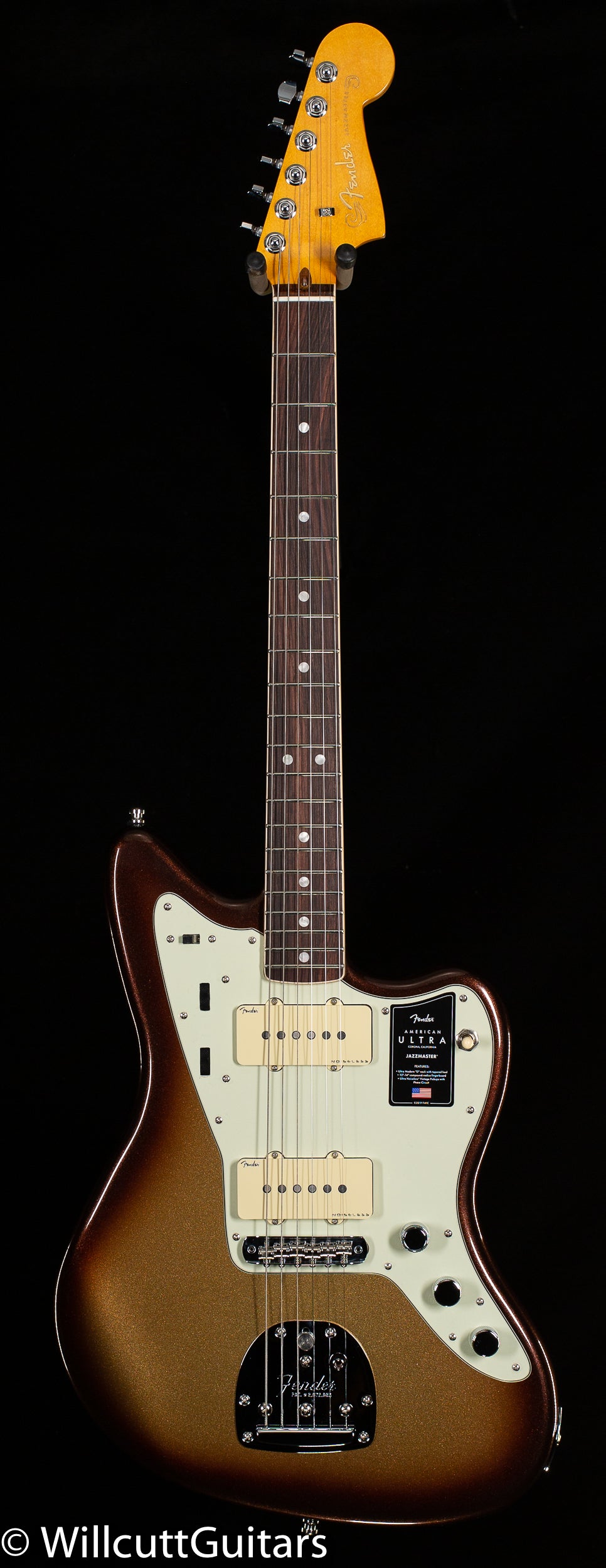 Fender American Ultra Jazzmaster Rosewood Fingerboard Mocha Burst