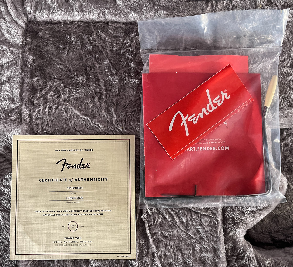 2022 Fender American Performer Jazzmaster Vintage White