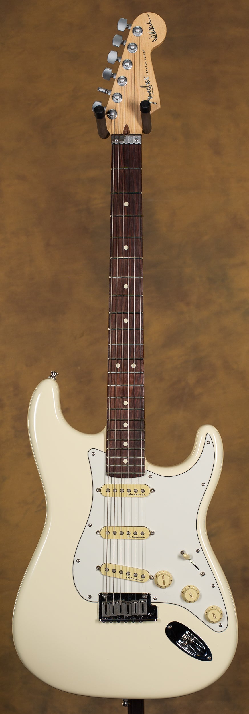 Fender Jeff Beck Artist Seriers Stratocaster Olympic White