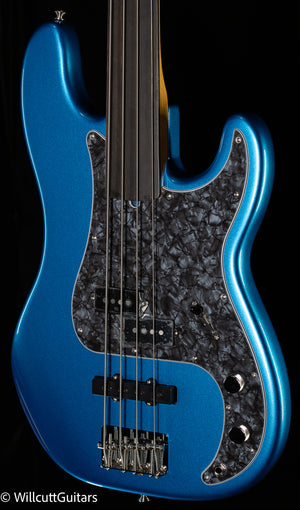 Fender Tony Franklin Fretless Precision Bass Ebony Fingerboard Lake Placid Blue (469)