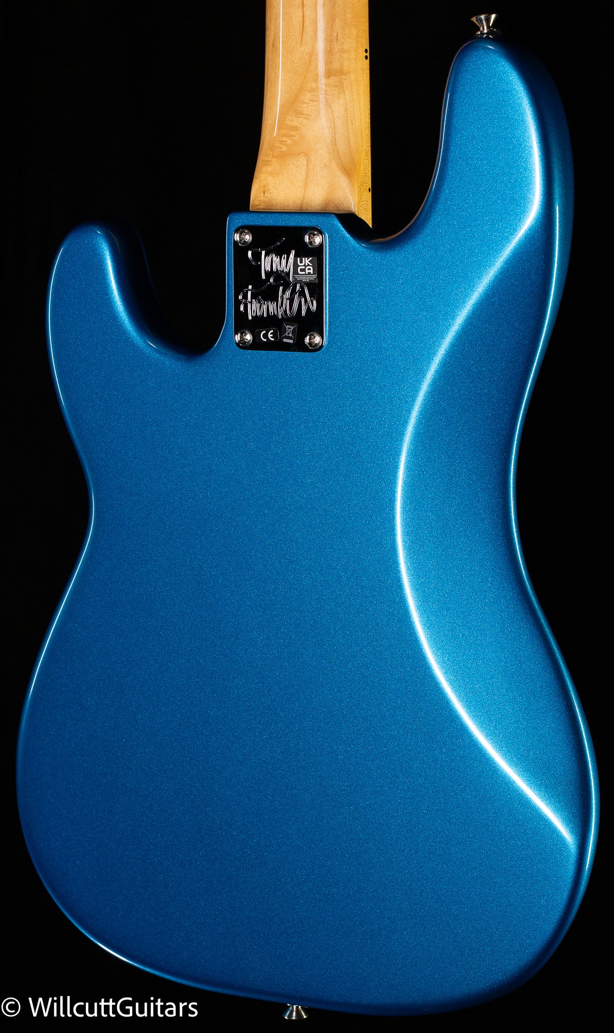Fender Tony Franklin Fretless Precision Bass Ebony Fingerboard Lake Placid Blue (469)