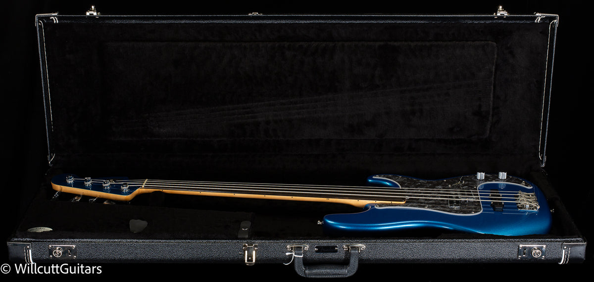 Fender Tony Franklin Fretless Precision Bass Ebony Fingerboard Lake Placid Blue (469)