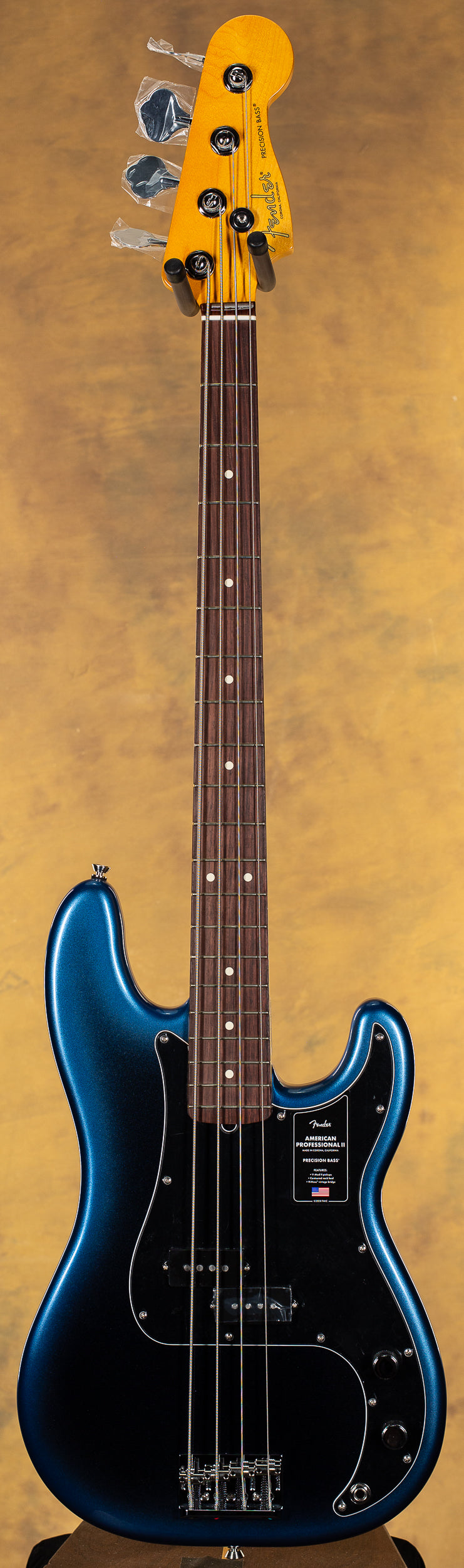 2022 Fender American Professional II Precision Bass Dark Knight