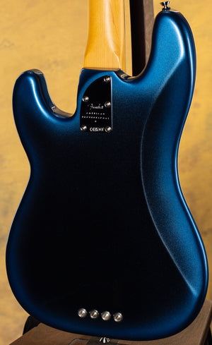 2022 Fender American Professional II Precision Bass Dark Knight