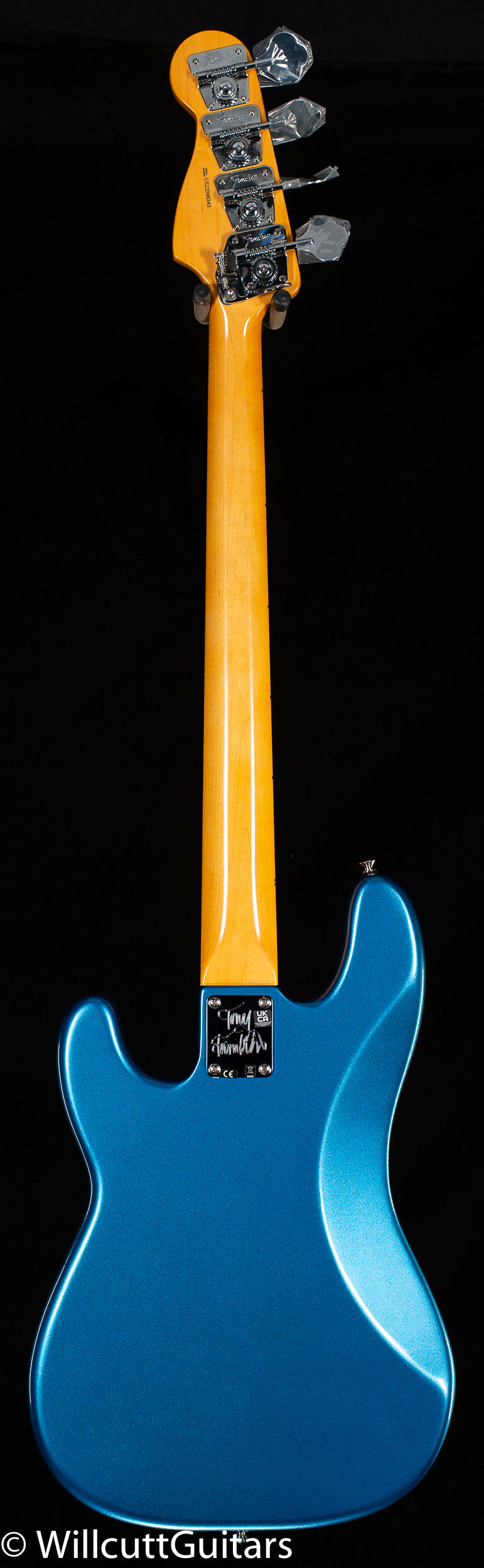 Fender Tony Franklin Fretless Precision Bass Ebony Fingerboard Lake Placid Blue (343)