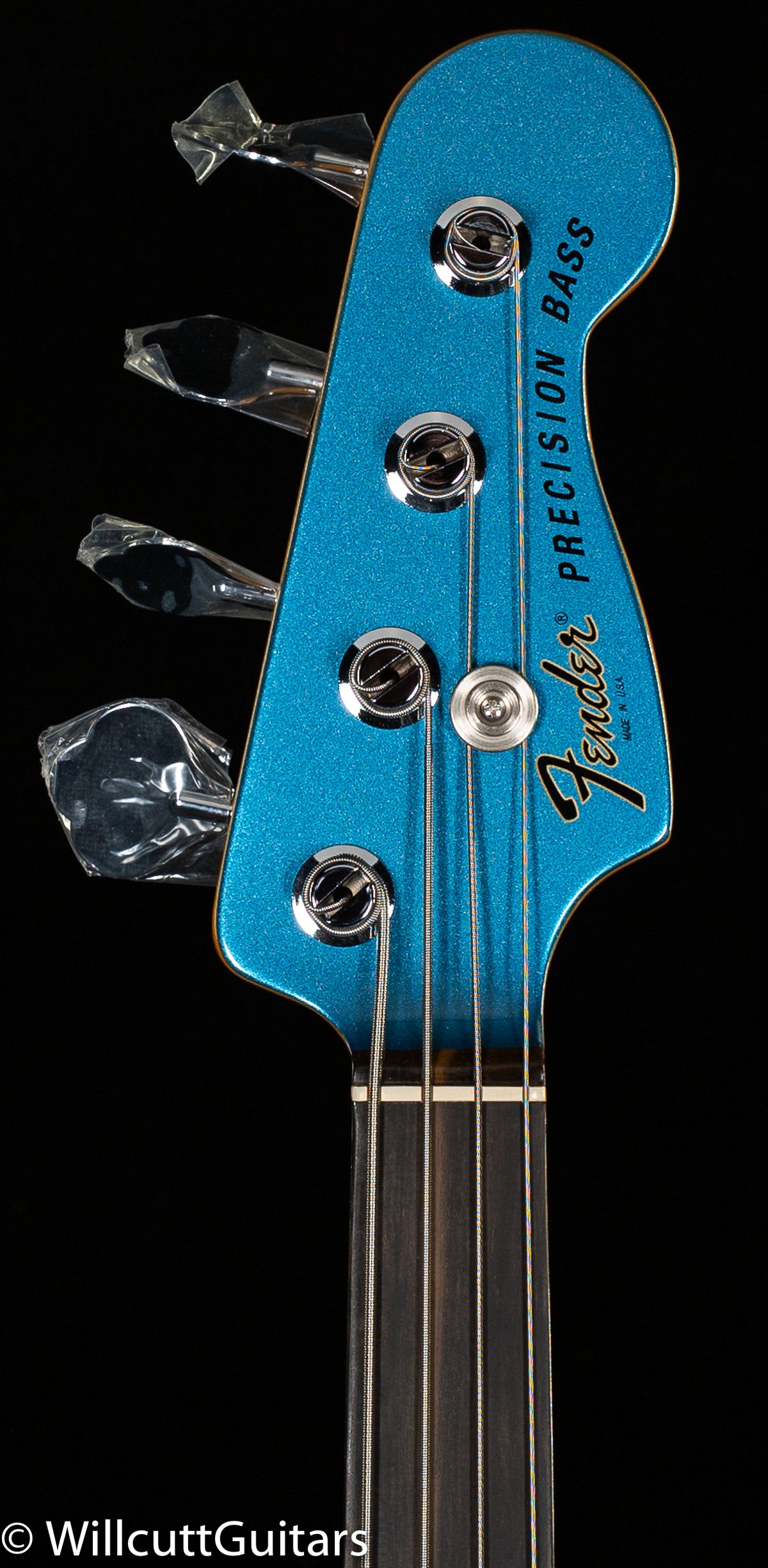 Fender Tony Franklin Fretless Precision Bass Ebony Fingerboard Lake Placid Blue (343)