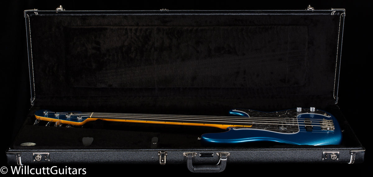 Fender Tony Franklin Fretless Precision Bass Ebony Fingerboard Lake Placid Blue (343)