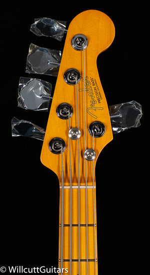 Fender American Professional II Precision Bass V Maple Fingerboard Miami Blue (085)