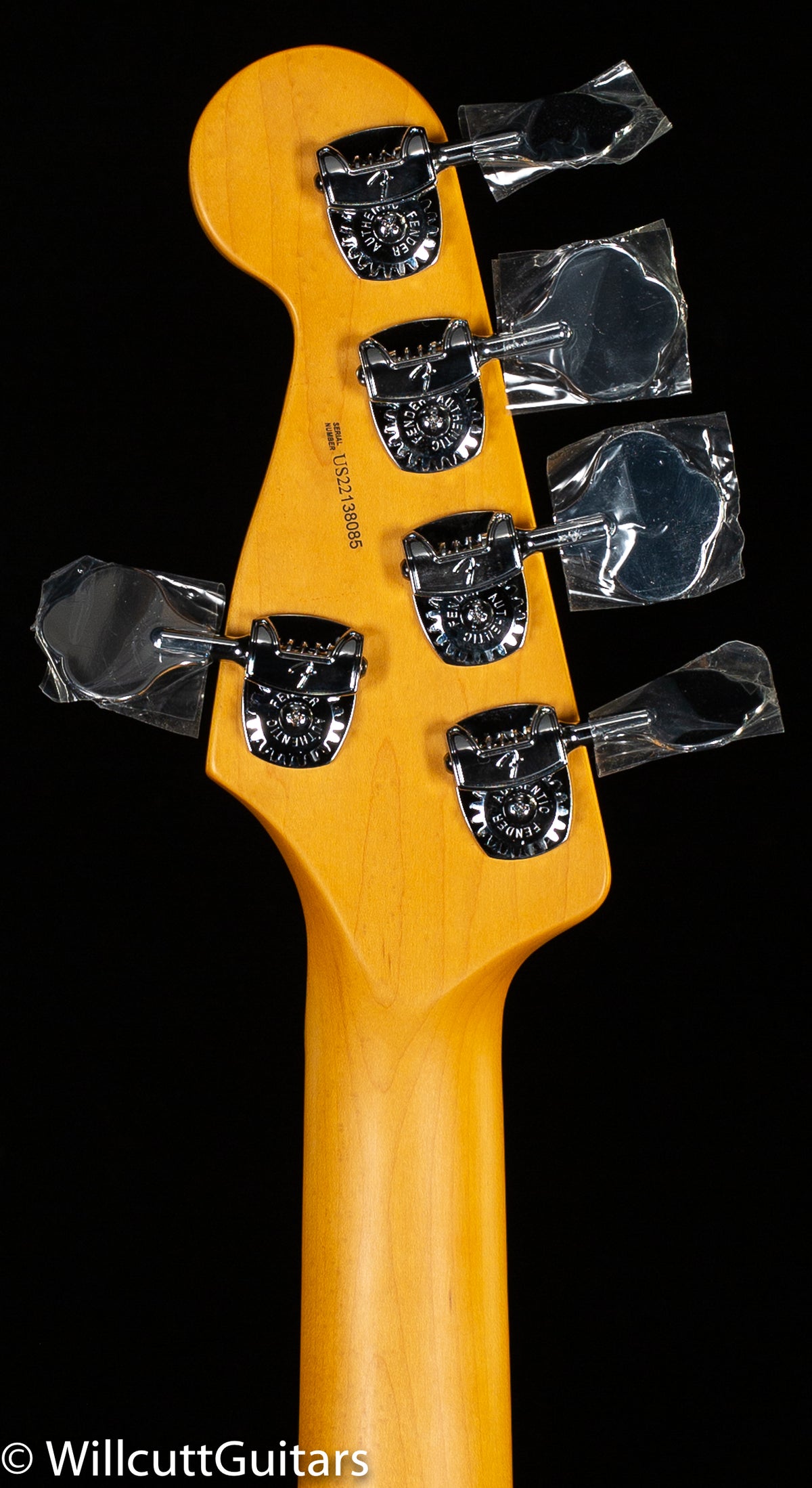 Fender American Professional II Precision Bass V Maple Fingerboard Miami Blue (085)