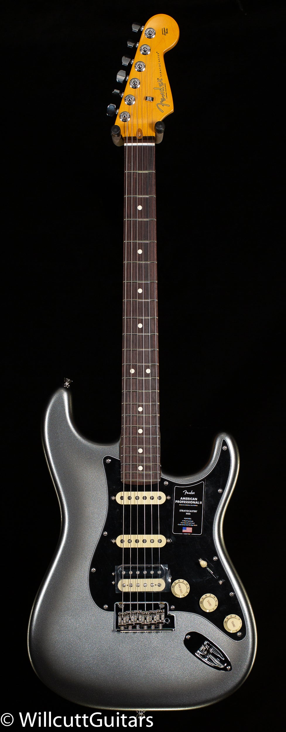 Fender American Professional II Stratocaster HSS Rosewood Fingerboard Mercury (026)