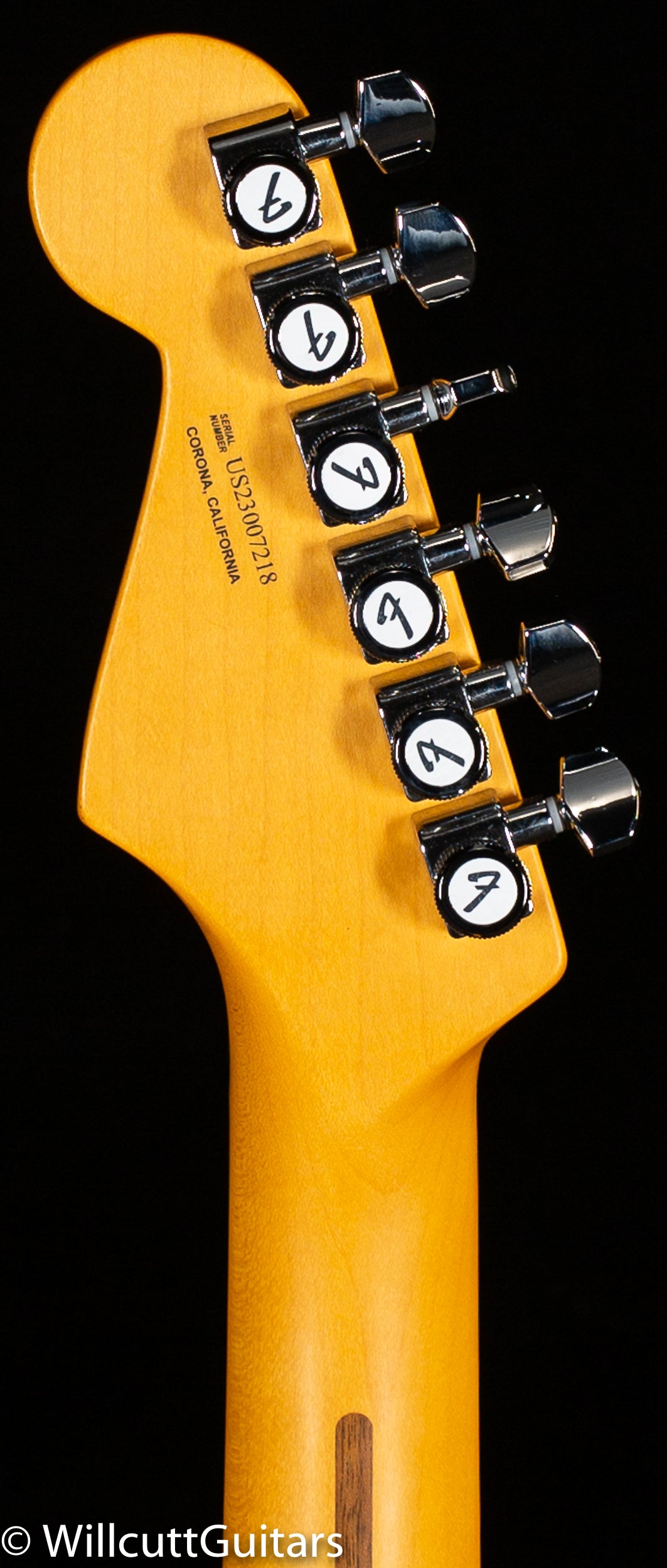 Fender American Ultra Stratocaster HSS Maple Fingerboard Texas Tea (218)