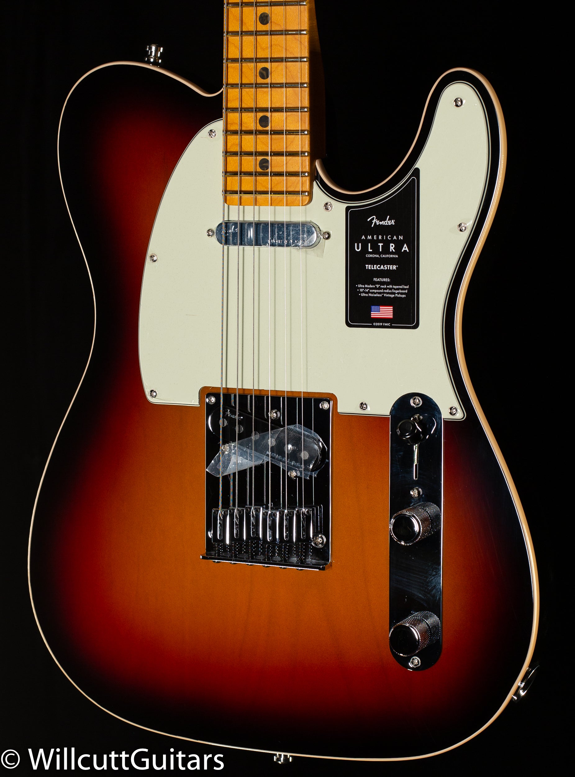 Fender American Ultra Telecaster Maple Fingerboard Ultraburst (549