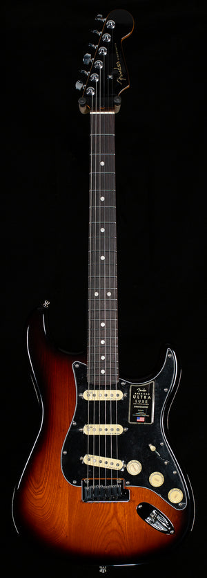 Fender American Ultra Luxe Stratocaster Rosewood Fingerboard 2-Color Sunburst (088)