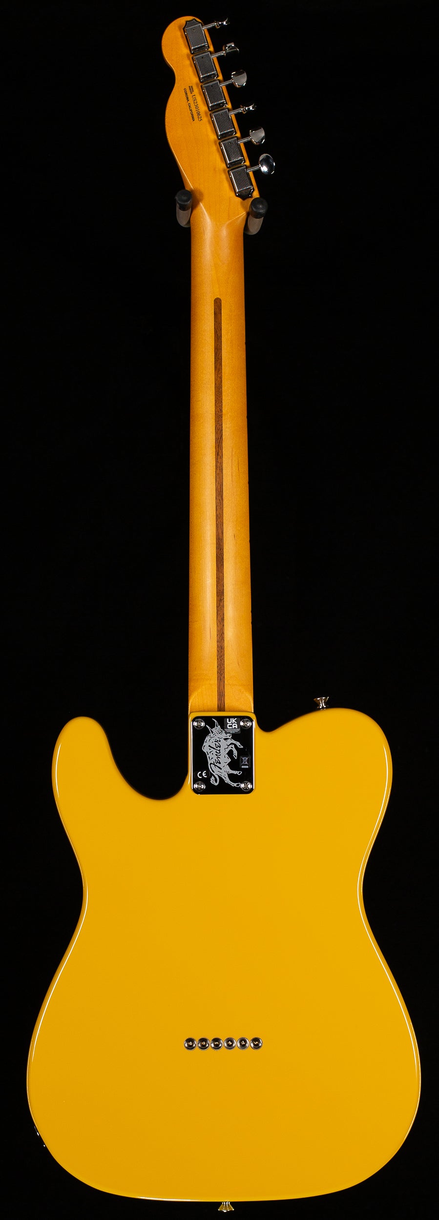 Fender Britt Daniel Tele Thinline Maple Fingerboard Amarillo Gold  (625)
