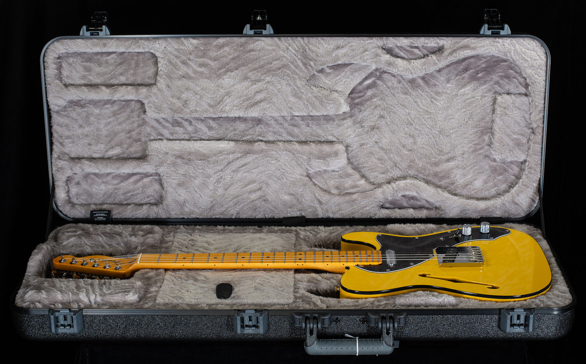 Fender Britt Daniel Tele Thinline Maple Fingerboard Amarillo Gold  (625)