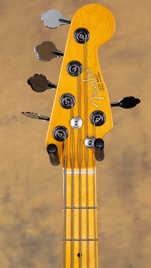 2023 Fender American Professional II Jazz Bass V Maple Fingerboard Mystic Surf Green