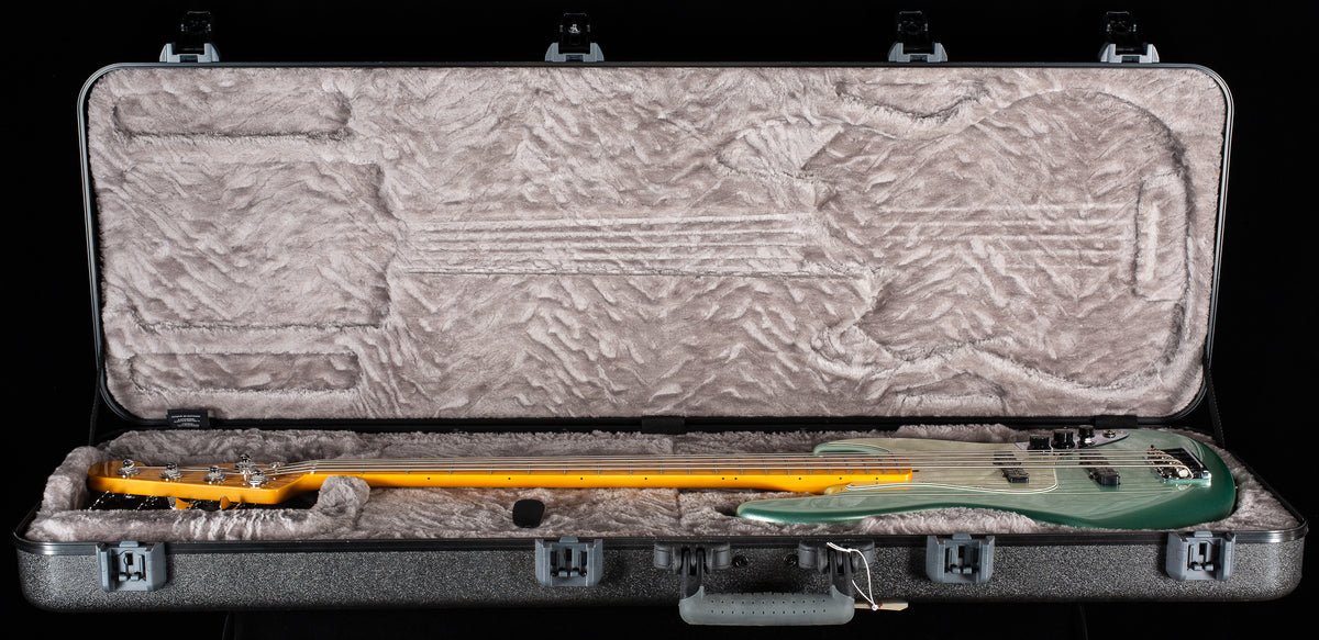 2023 Fender American Professional II Jazz Bass V Maple Fingerboard Mystic Surf Green