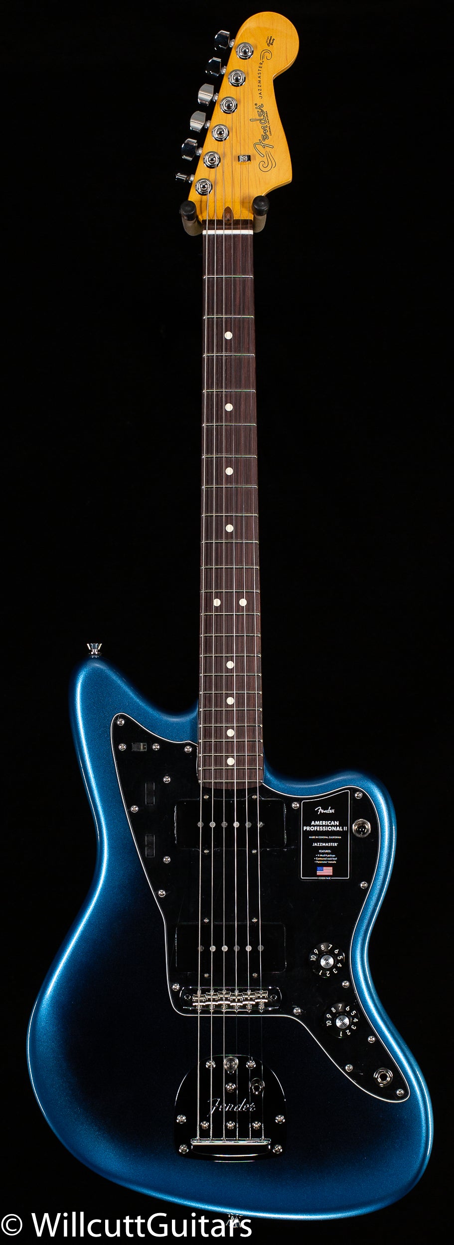 Fender American Professional II Jazzmaster Rosewood Fingerboard Dark Night (558)
