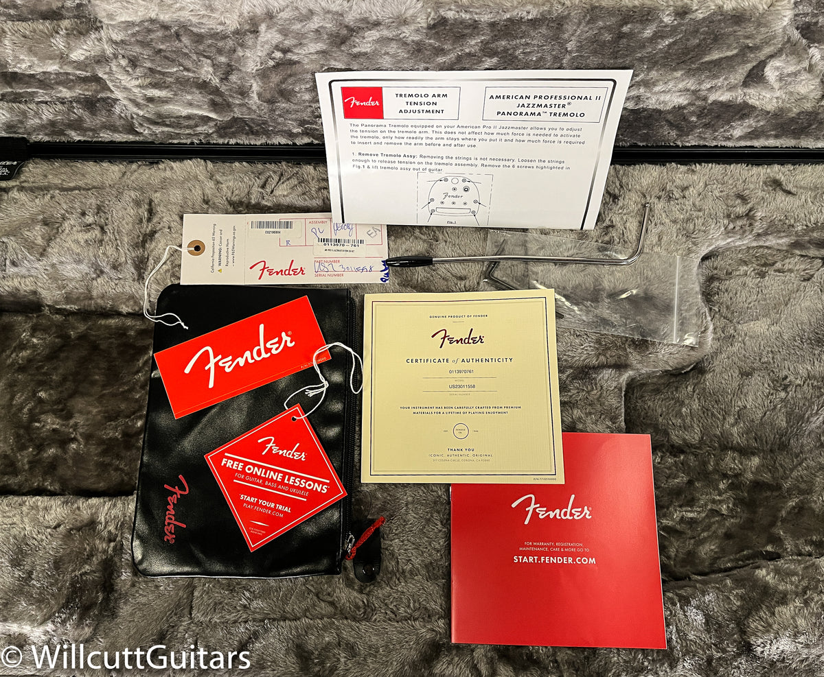 Fender American Professional II Jazzmaster Rosewood Fingerboard Dark Night (558)