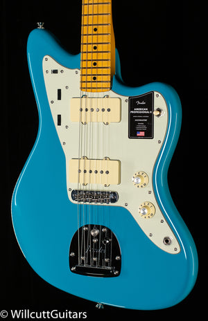 Fender American Professional II Jazzmaster Maple Fingerboard Miami Blue (974)