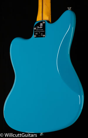 Fender American Professional II Jazzmaster Maple Fingerboard Miami Blue (974)