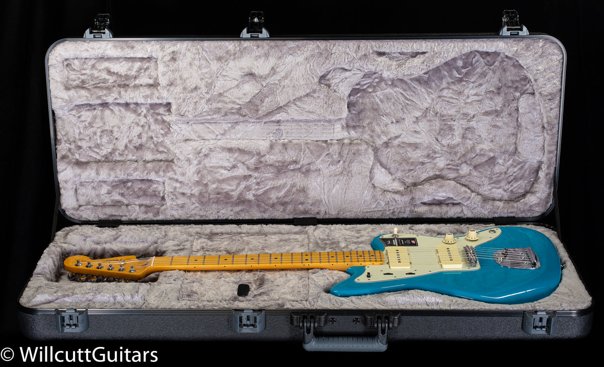 Fender American Professional II Jazzmaster Maple Fingerboard Miami Blue (974)