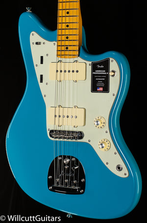 Fender American Professional II Jazzmaster Maple Fingerboard Miami Blue (989)