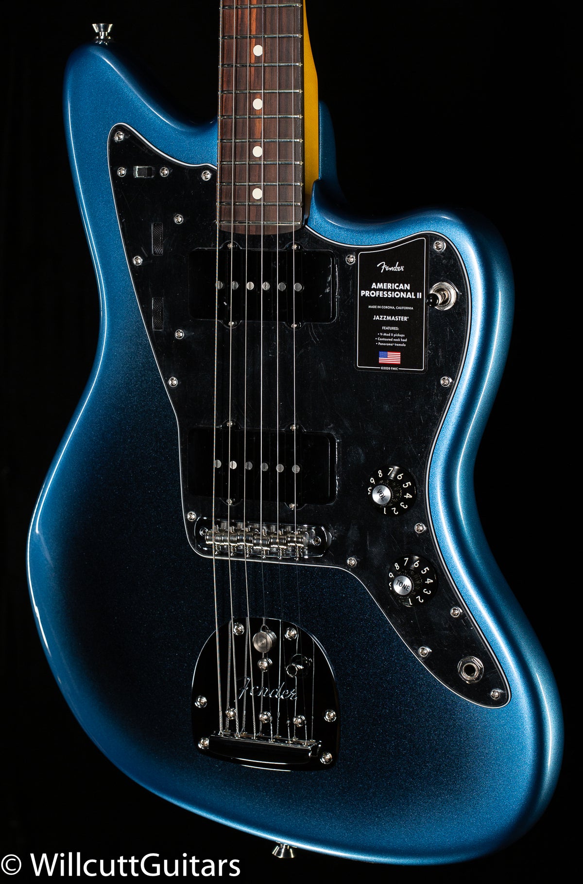 Fender American Professional II Jazzmaster Rosewood Fingerboard Dark Night (316)
