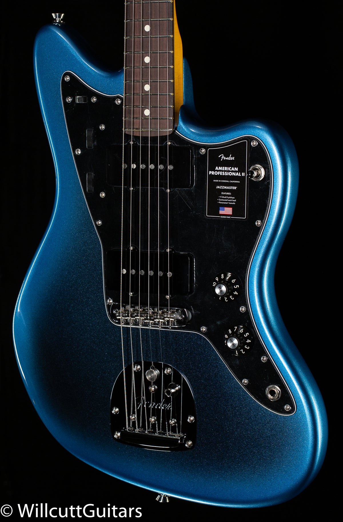 Fender American Professional II Jazzmaster Rosewood Fingerboard Dark Night (434)