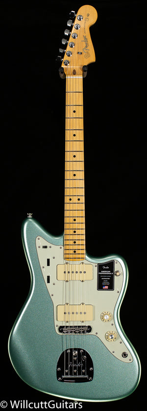 Fender American Professional II Jazzmaster Maple Fingerboard Mystic Surf Green (417)
