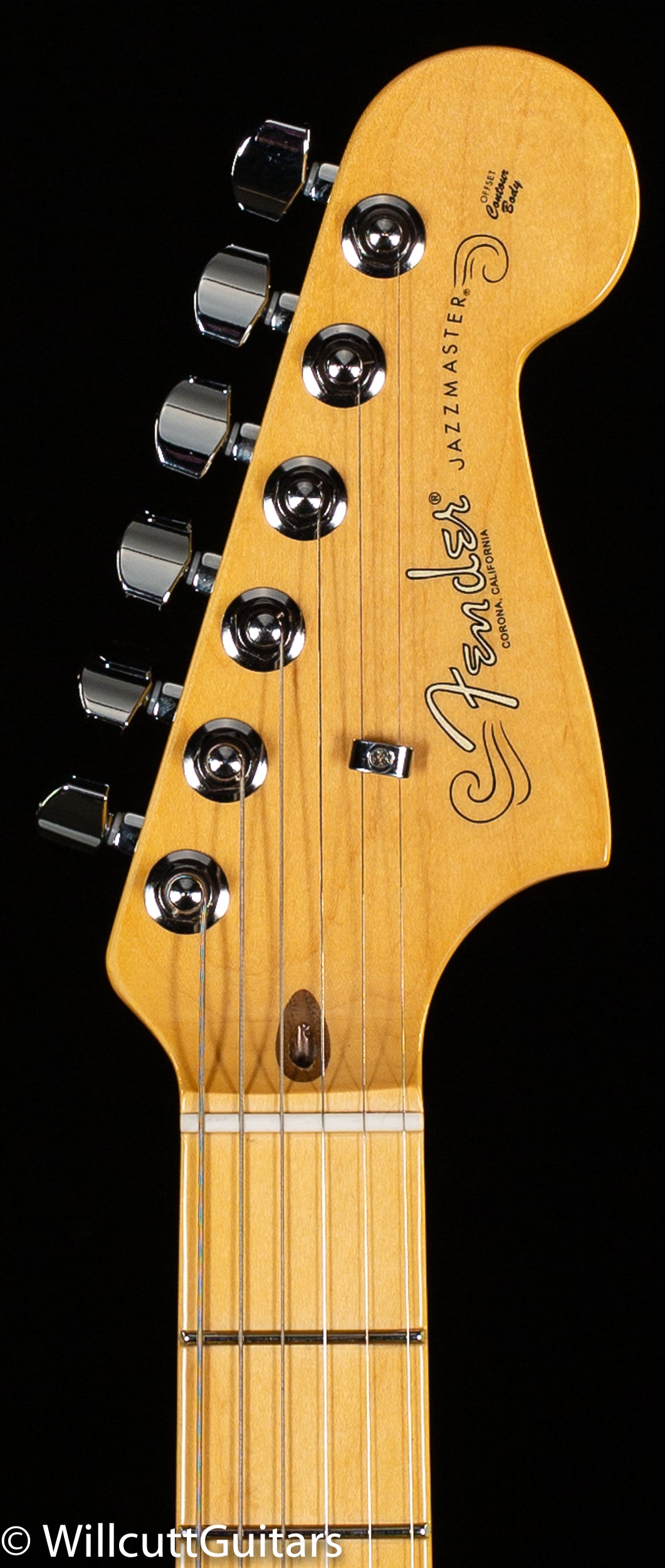 Fender American Professional II Jazzmaster Maple Fingerboard Mystic Surf Green (417)