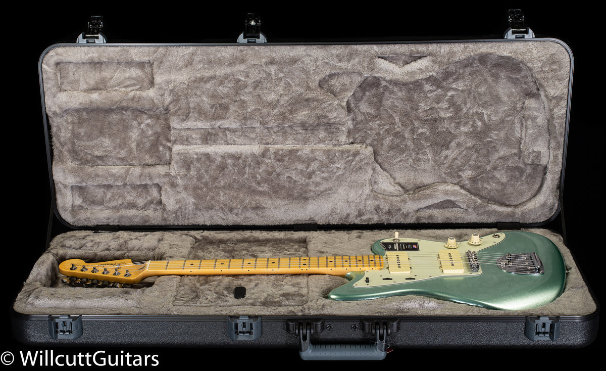 Fender American Professional II Jazzmaster Maple Fingerboard Mystic Surf Green (417)