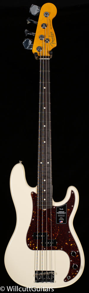 Fender American Professional II Precision Bass Rosewood Fingerboard Olympic White (460)