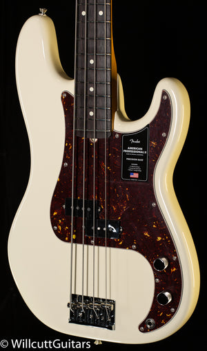 Fender American Professional II Precision Bass Rosewood Fingerboard Olympic White (460)