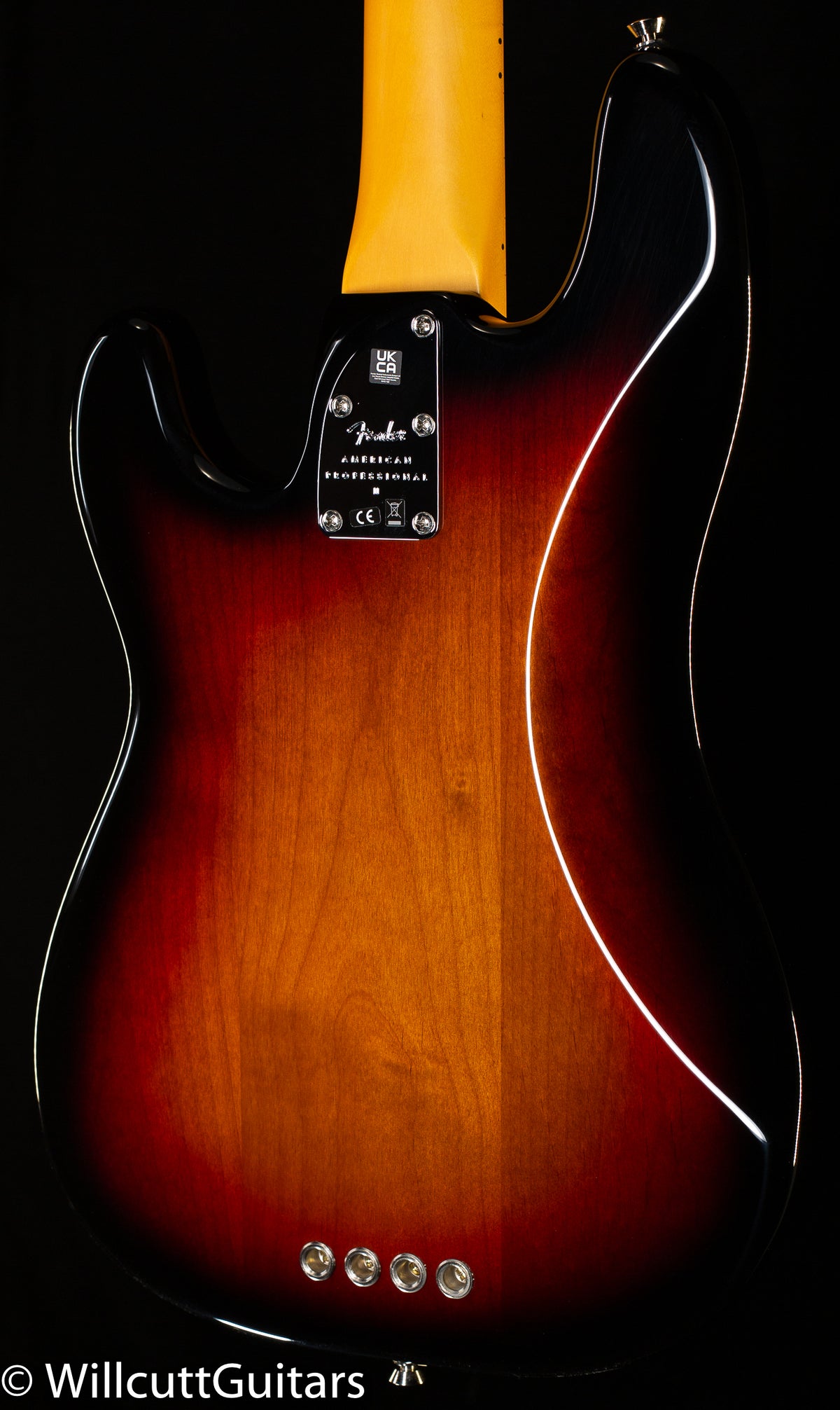 Fender American Professional II Precision Bass Maple Fingerboard 3-Color Sunburst (590)