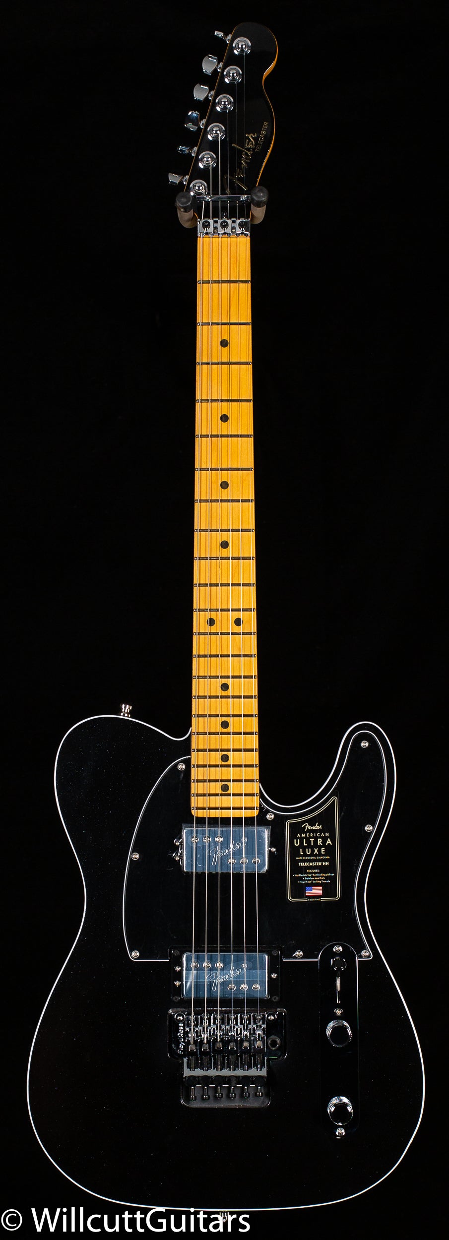 Fender American Ultra Luxe Telecaster Floyd Rose HH Maple