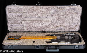 Fender American Ultra Luxe Telecaster Floyd Rose HH Maple Fingerboard Mystic Black (710)