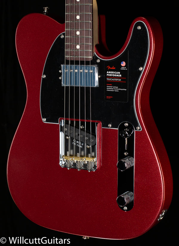 Fender American Performer Telecaster Hum Aubergine (000