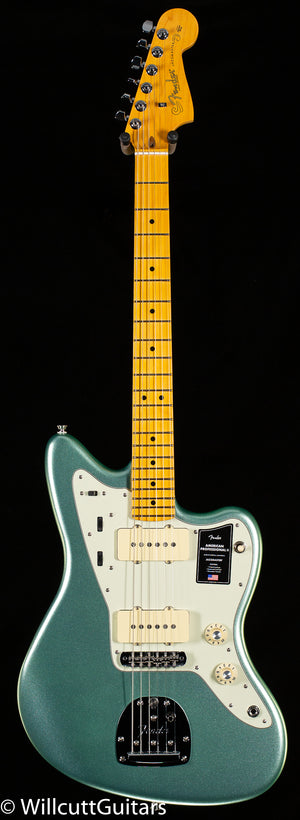 Fender American Professional II Jazzmaster Maple Fingerboard Mystic Surf Green (824)