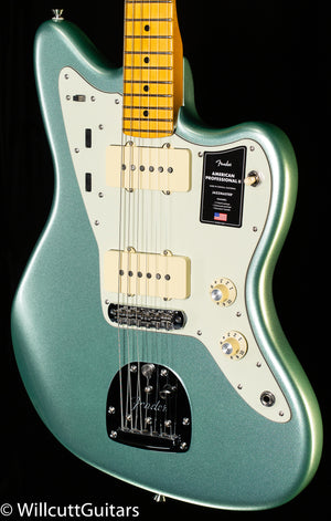 Fender American Professional II Jazzmaster Maple Fingerboard Mystic Surf Green (824)