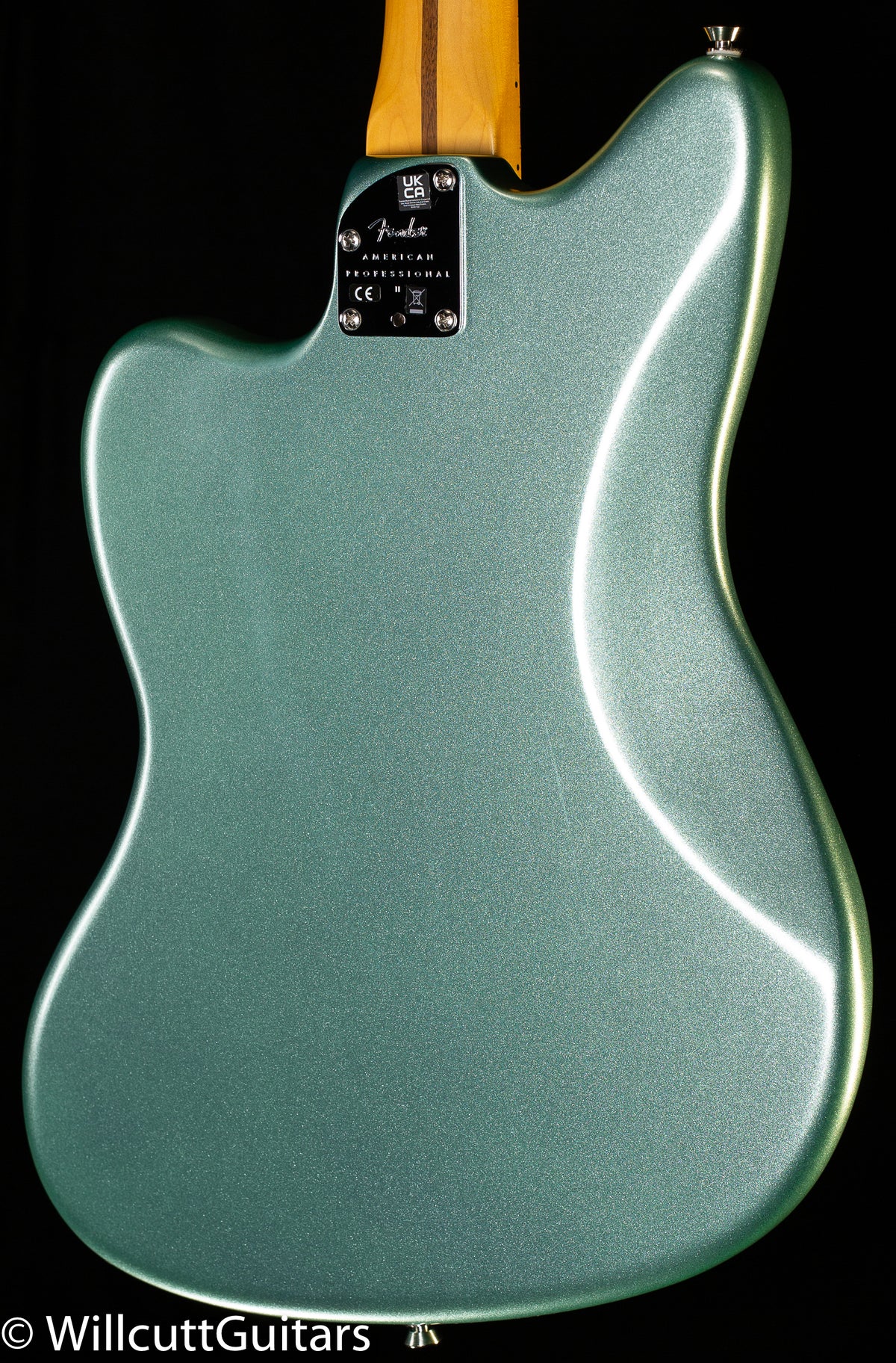 Fender American Professional II Jazzmaster Maple Fingerboard Mystic Surf Green (824)