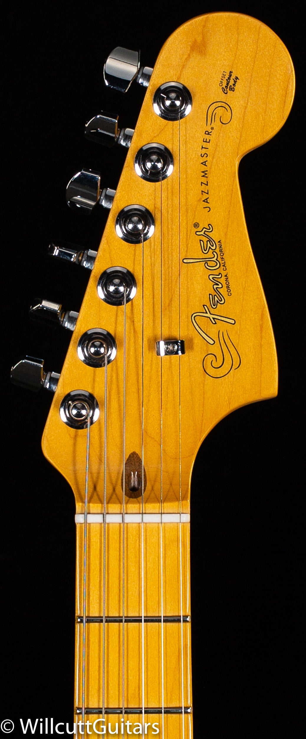 Fender American Professional II Jazzmaster Maple Fingerboard Mystic Surf Green (824)