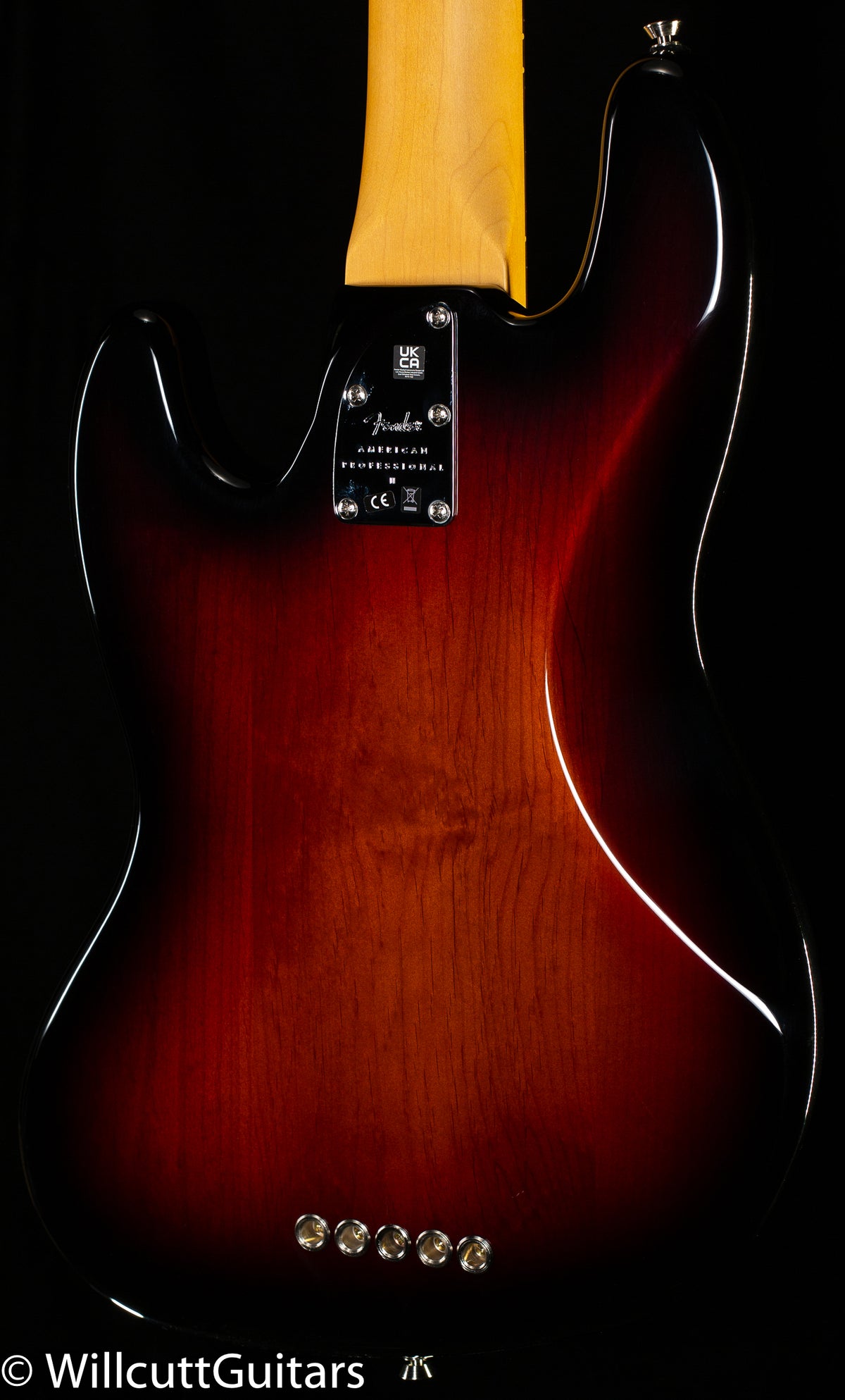 Fender American Professional II Jazz Bass V Rosewood Fingerboard 3-Color Sunburst (202)