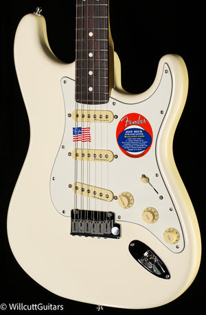 Fender Jeff Beck Stratocaster Rosewood Fingerboard Olympic White (292)