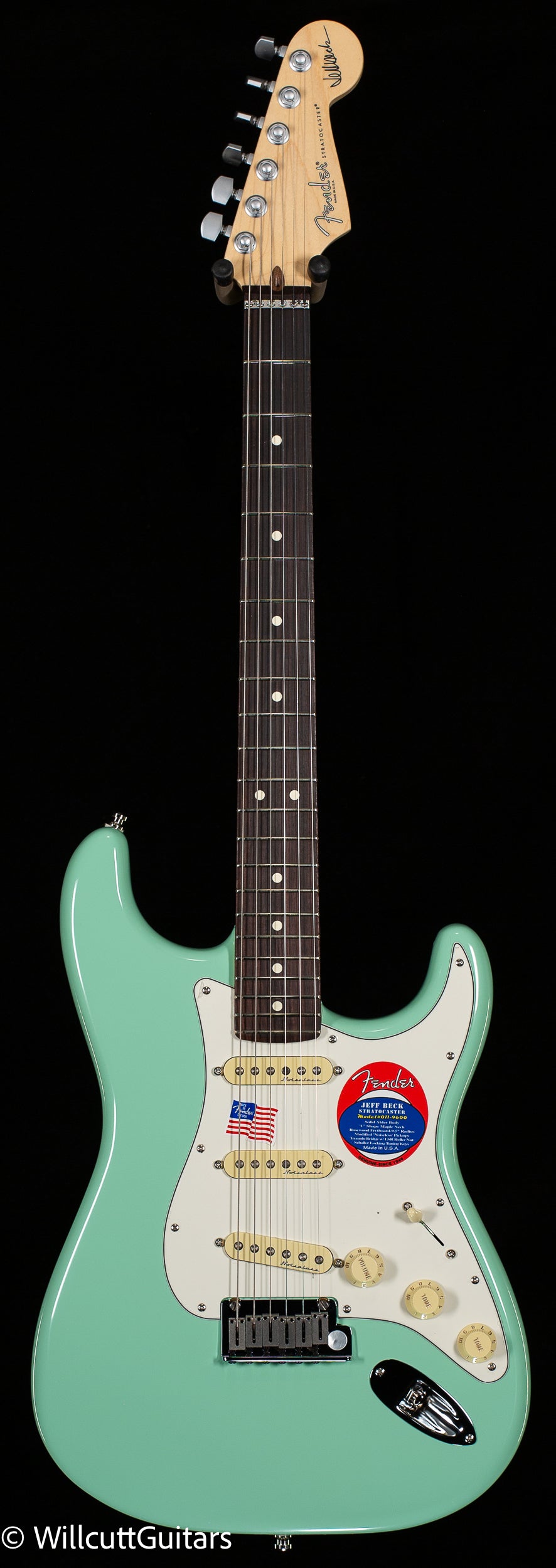 Fender Jeff Beck Stratocaster Rosewood Fingerboard Surf