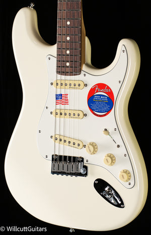 Fender Jeff Beck Stratocaster Rosewood Fingerboard Olympic White (344)