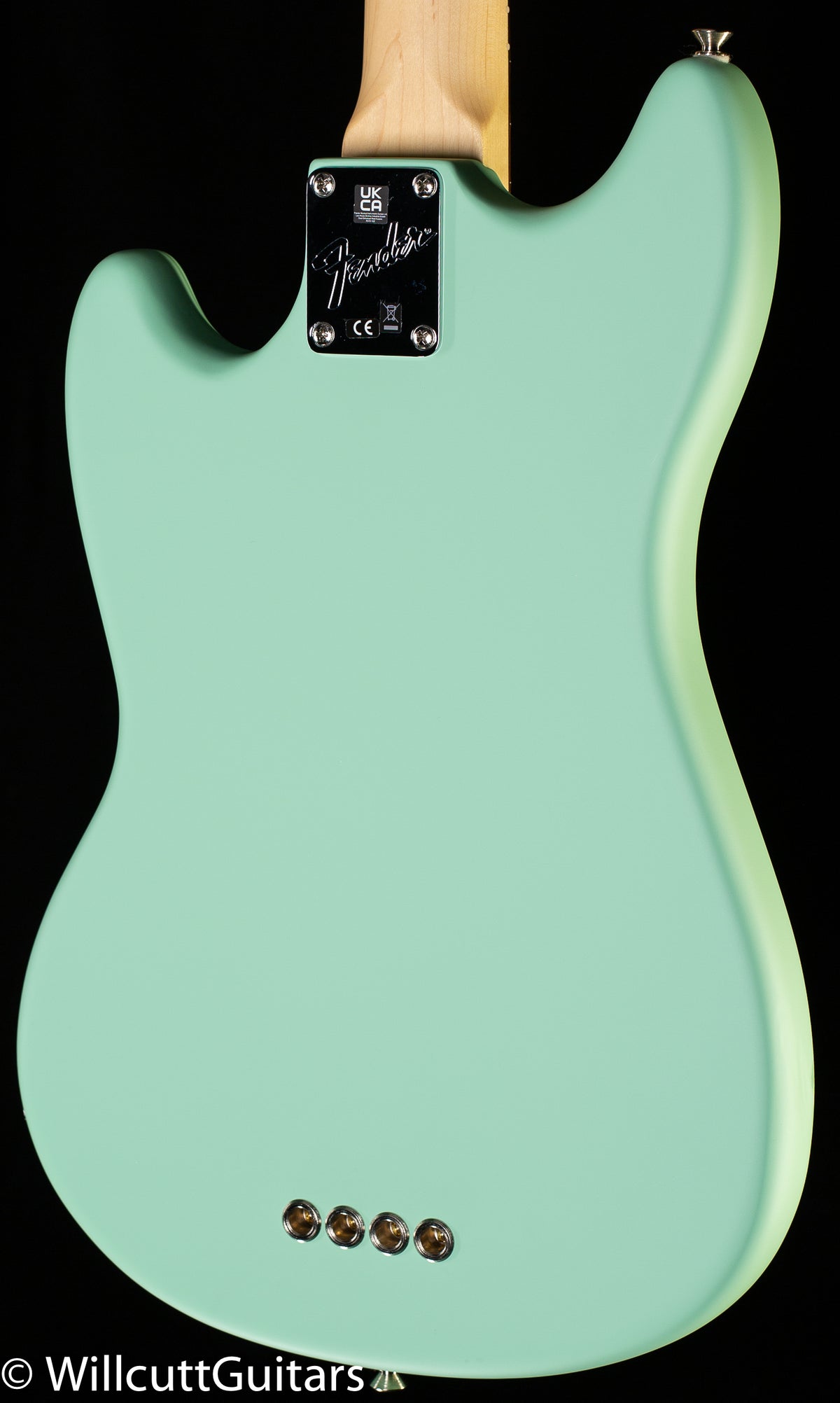 Fender American Performer Mustang Bass Rosewood Fingerboard Satin Surf Green (470)