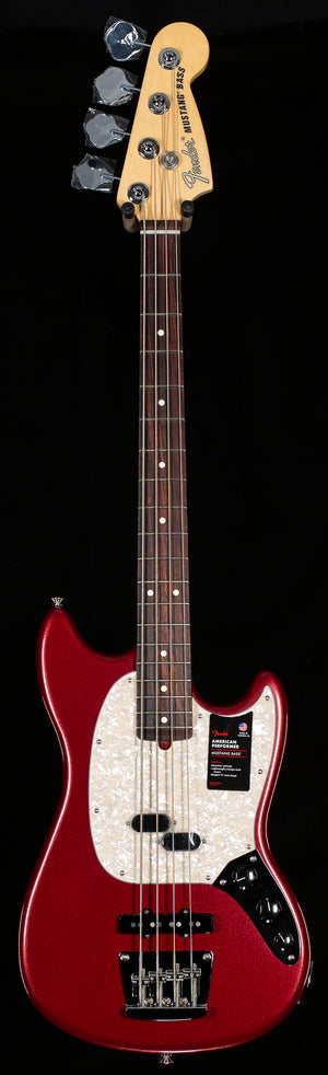 Fender American Performer Mustang Bass Rosewood Fingerboard Aubergine (805)