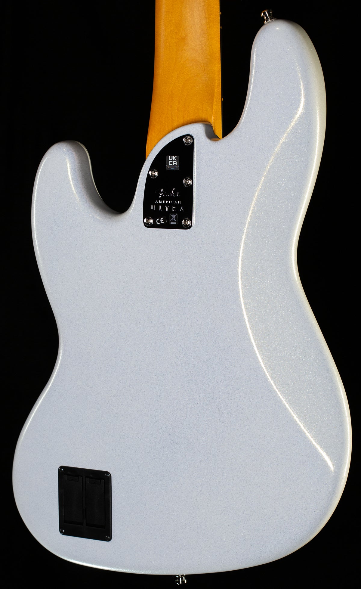 Fender American Ultra Jazz Bass V Maple Fingerboard Arctic Pearl (566)